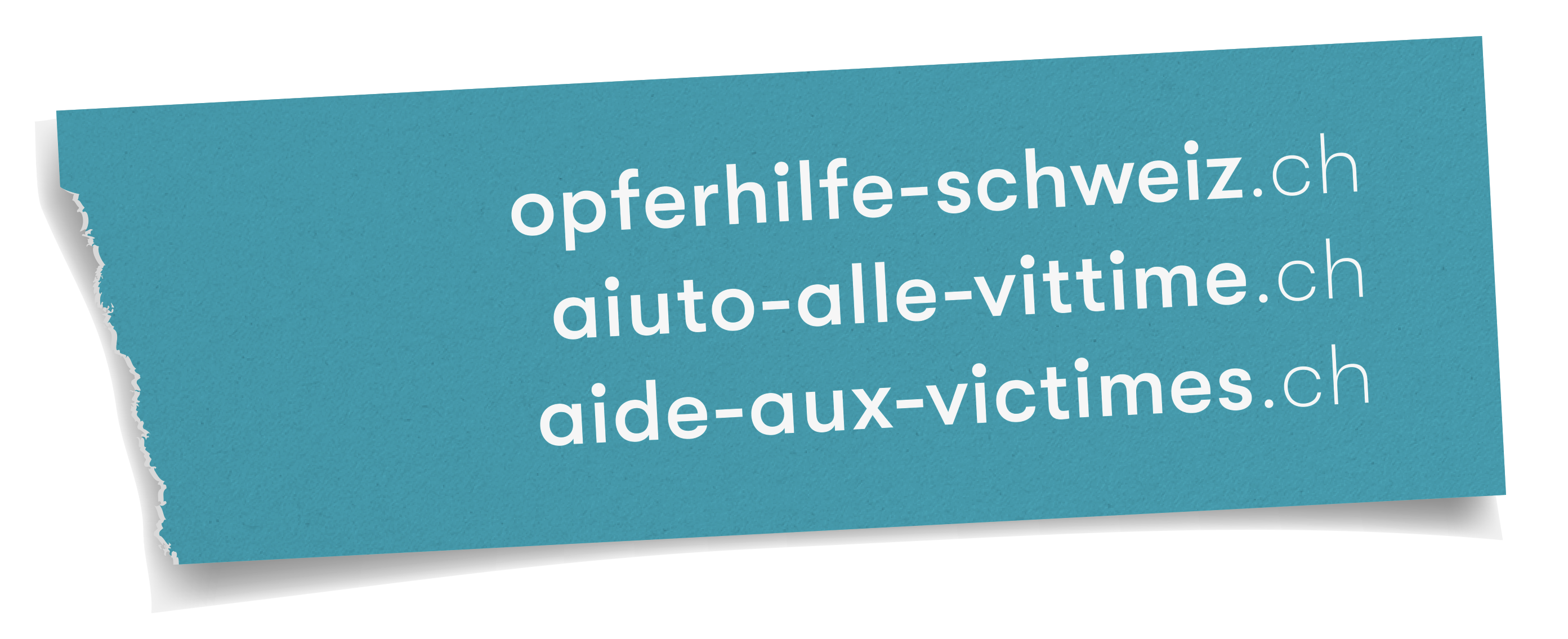 Opferhilfe schweiz